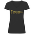Trinkerbell - Prinzessin Gold - V-Neck Damenshirt Black