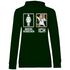 Andere Menschen Ich Einhorn - Damen Hoodie Forest Green
