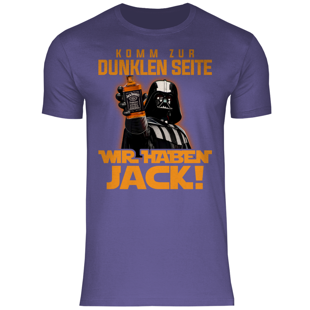 Komm zur dunklen Seite wir haben Jack Darth Vader - Herren Shirt Millennial Lilac