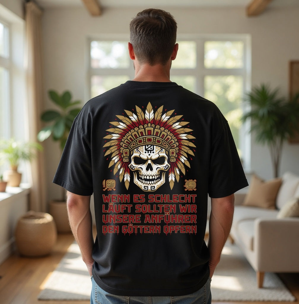 Wenn es schlecht läuft sollten wir unsere Anführer opfern - Jack and Jones Oversize T-Shirt