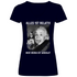 Alles ist Relativ nur Vodka ist Absolut - V-Neck Damenshirt Deep Navy