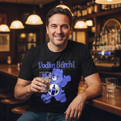 Vodka Bärchi - Glücksbärchi - Herren V-Neck Shirt