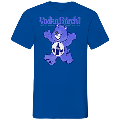 Vodka Bärchi - Glücksbärchi - Herren V-Neck Shirt Royal Blue