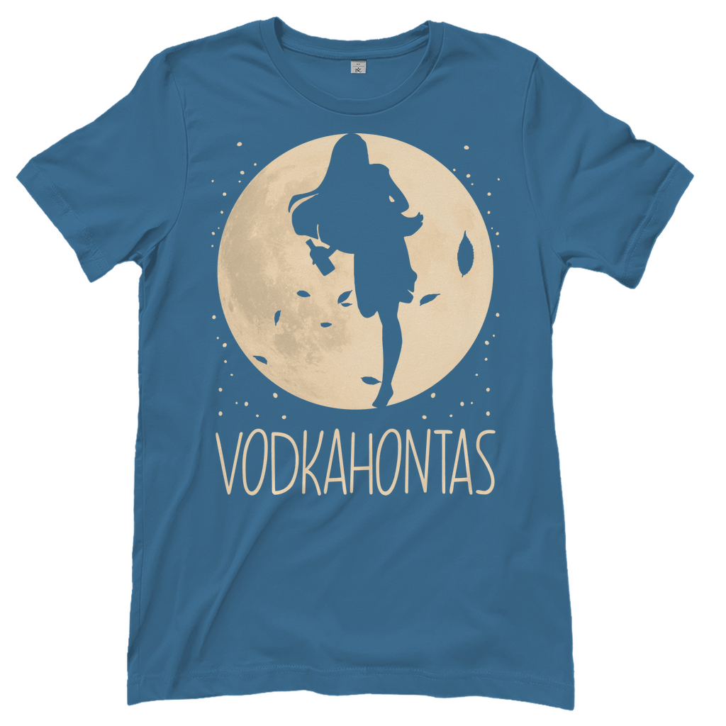 Mond Prinzessin - Vodkahontas - Damenshirt Stone Blue