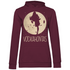 Mond Prinzessin - Vodkahontas - Damen Hoodie Wine
