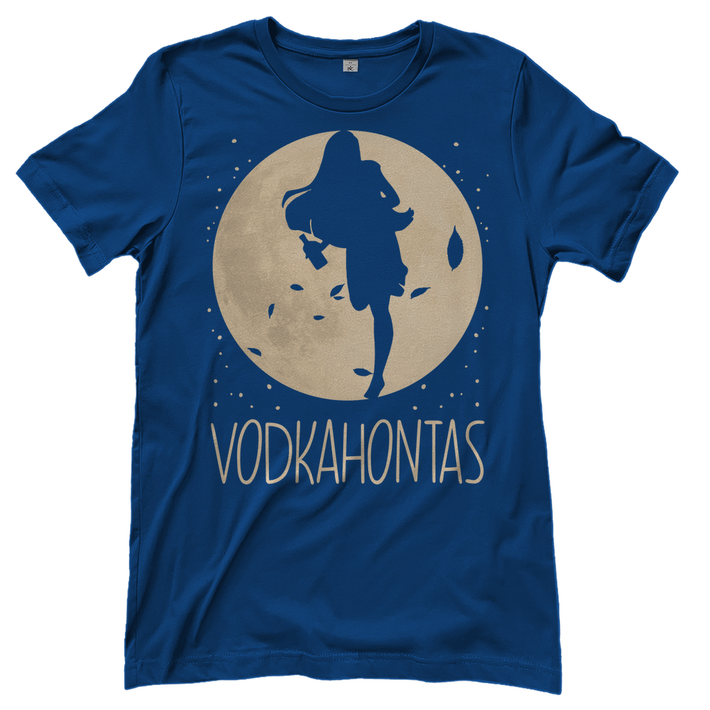 Mond Prinzessin - Vodkahontas - Damenshirt Royal Blue