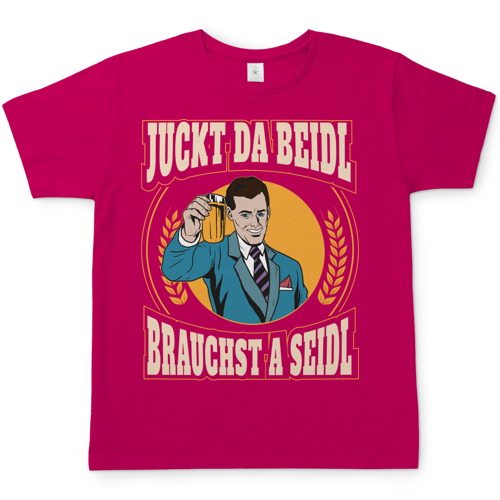 Juckt da Beidl brauchst a Seidl - Herren Shirt Sorbet