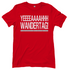 YEEEAH Wandertag! - Damenshirt Red