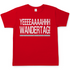 YEEEAH Wandertag! - Herren Shirt Red