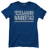 YEEEAH Wandertag! - Damenshirt Royal Blue