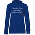 Was ist blau und stört bei der Arbeit - Damen Hoodie Royal