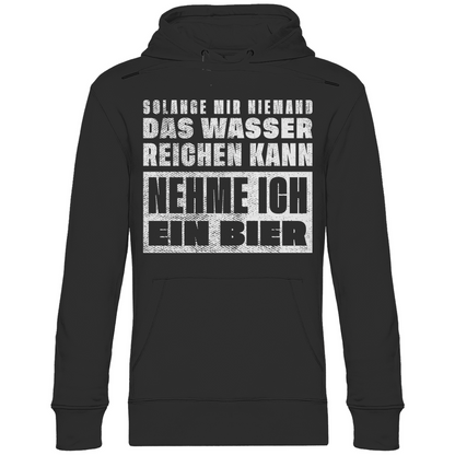 Nehme ich ein Bier - Unisex Hoodie Black