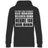Nehme ich ein Bier - Unisex Hoodie Black