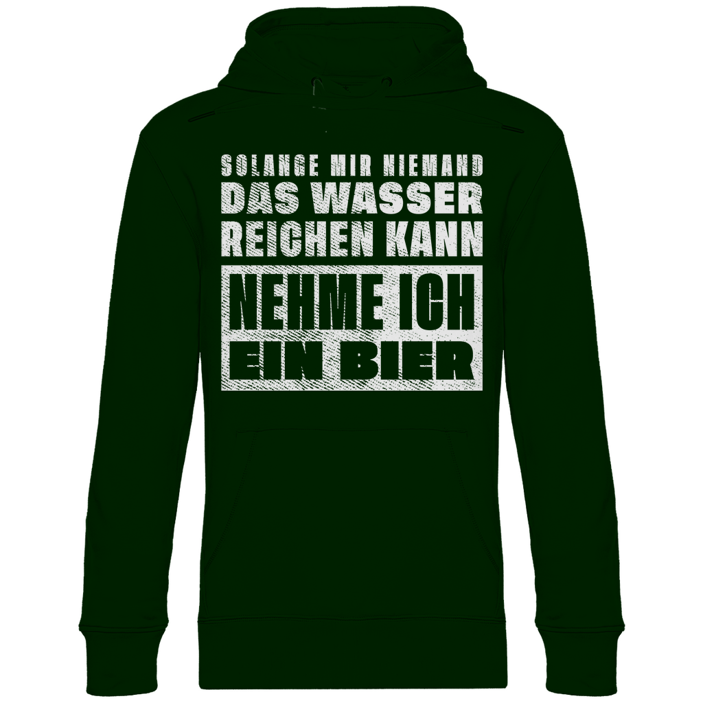 Nehme ich ein Bier - Unisex Hoodie Forest Green