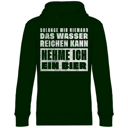Nehme ich ein Bier - Unisex Hoodie Forest Green