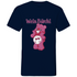 Wein Bärchi - Glücksbärchi - Herren V-Neck Shirt Navy