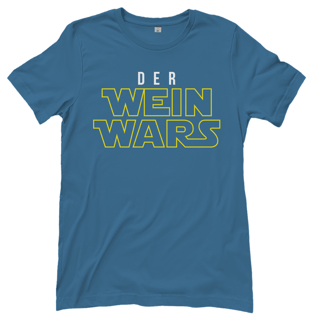 Der Wein Wars Star Wars - Damenshirt Stone Blue