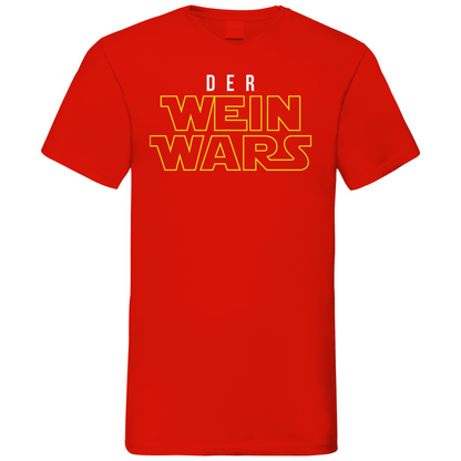 Der Wein Wars Star Wars - Herren V-Neck Shirt Red