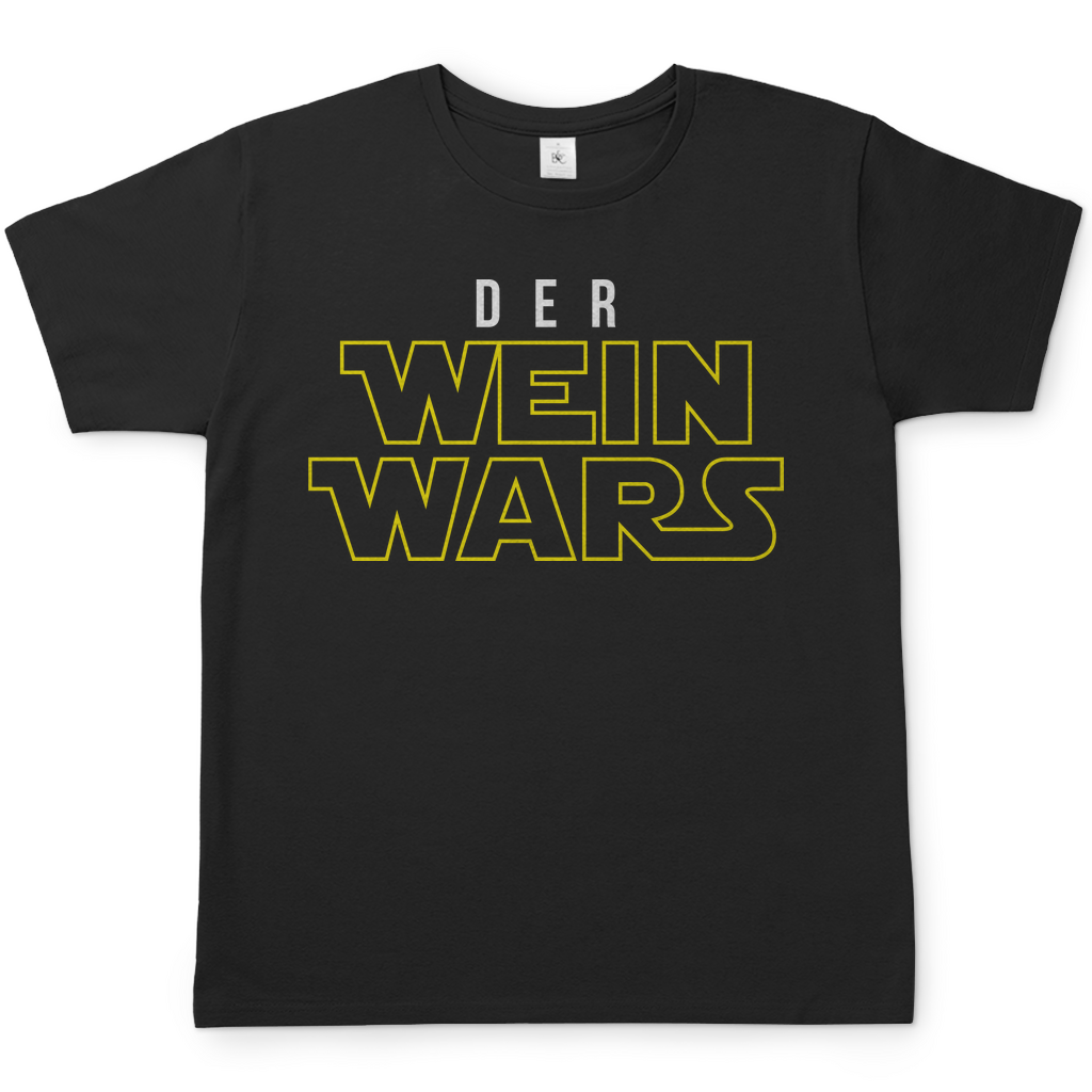 Der Wein Wars Star Wars - Herren Shirt Black