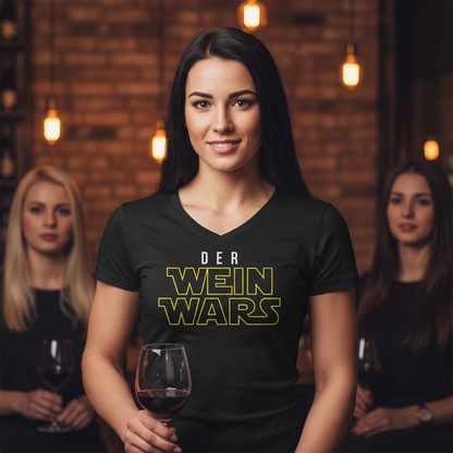 Der Wein Wars Star Wars - V-Neck Damenshirt