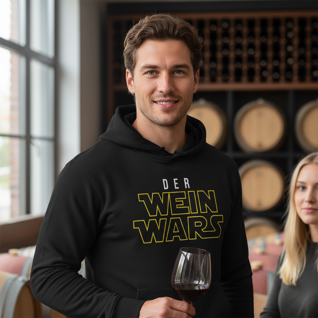 Der Wein Wars Star Wars - Unisex Hoodie