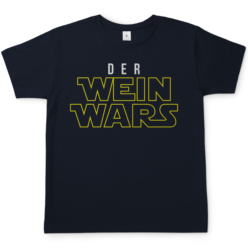 Der Wein Wars Star Wars - Herren Shirt Navy
