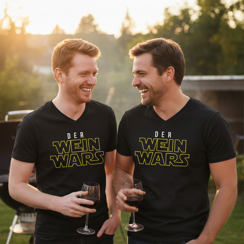 Der Wein Wars Star Wars - Herren V-Neck Shirt