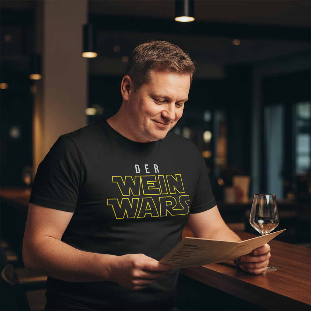 Der Wein Wars Star Wars - Herren Shirt