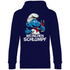 Weinchen Schlumpf Grafik - Unisex Hoodie Navy Blue