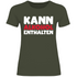 Kann Alkohol enthalten - Damenshirt Urban Khaki