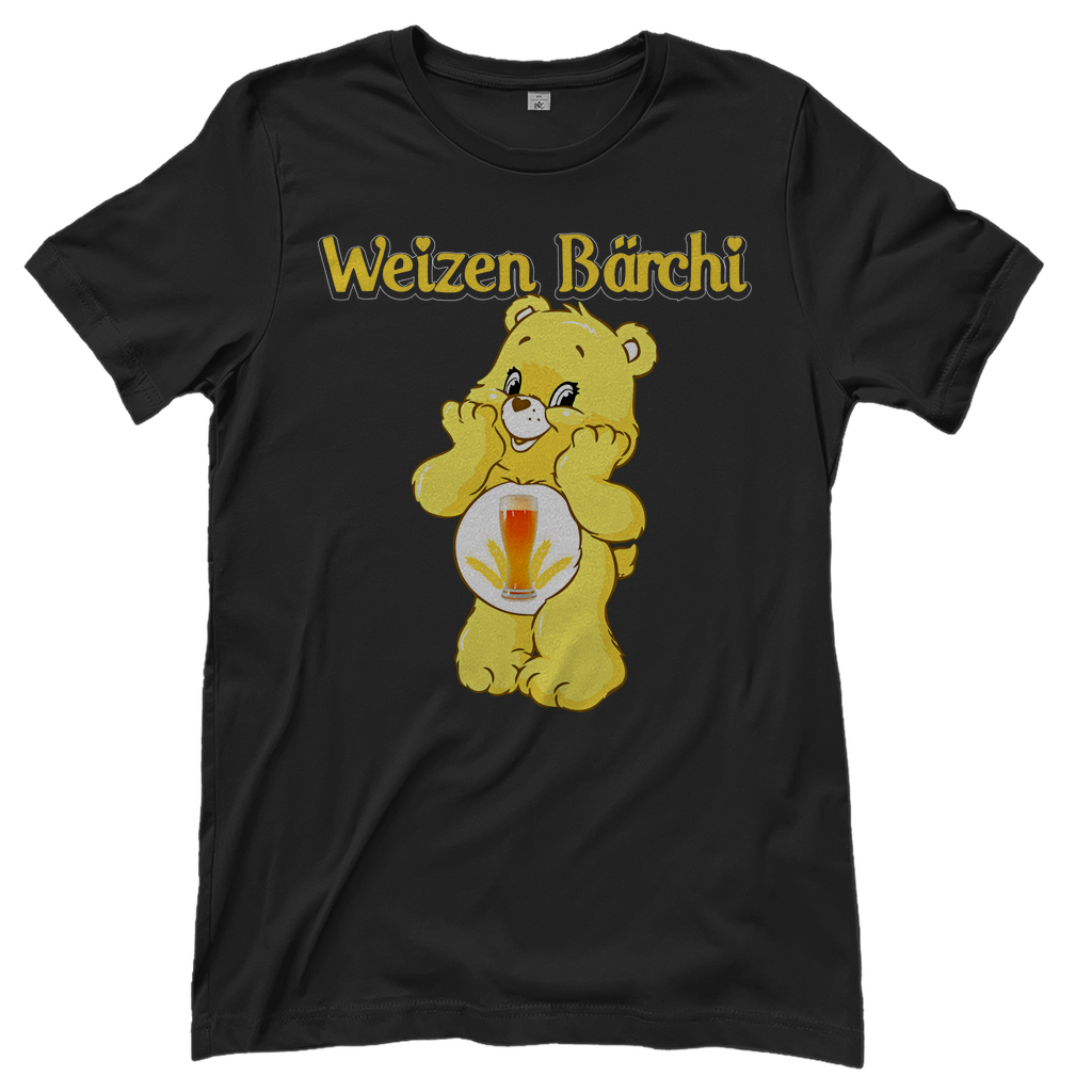 Weizen Bärchi - Glücksbärchi - Damenshirt Black