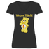 Weizen Bärchi - Glücksbärchi - V-Neck Damenshirt Black