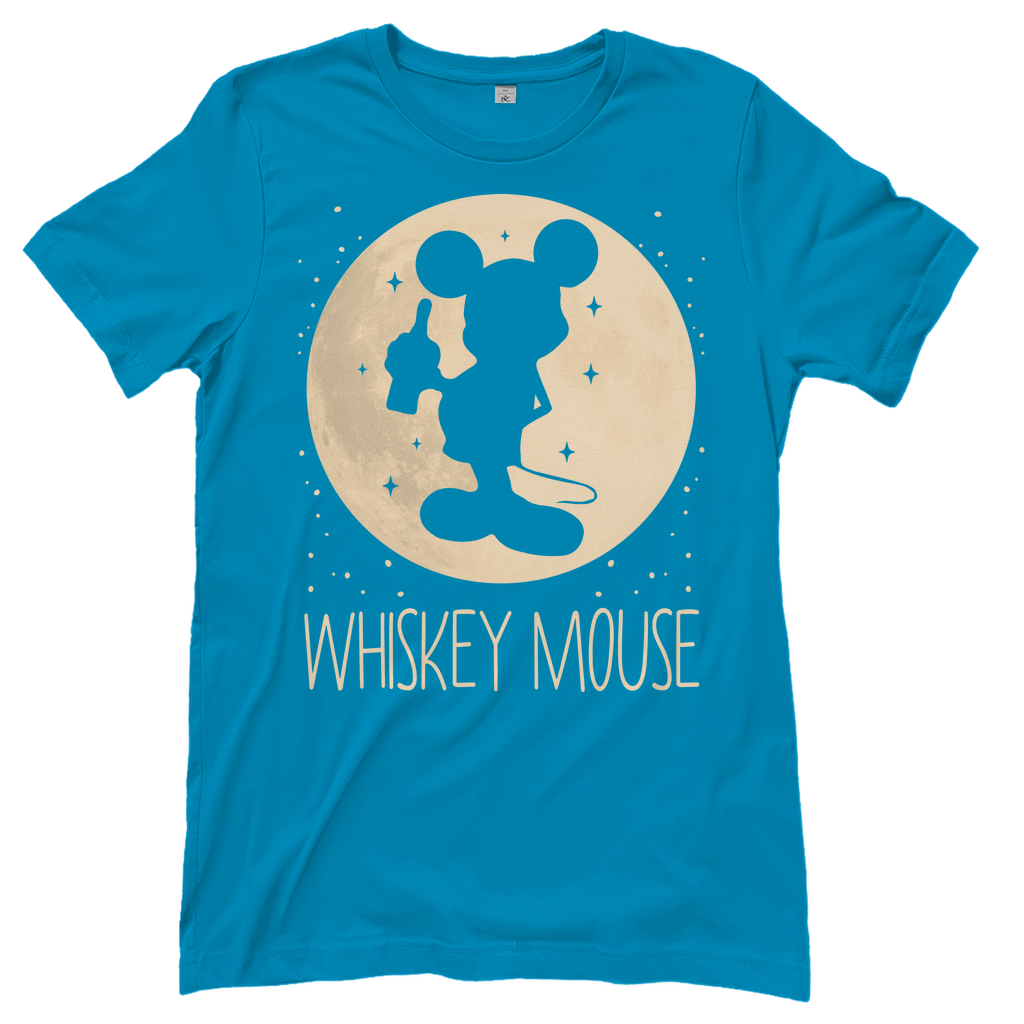 Mond Prinzessin - Whiskey Mouse - Damenshirt Atoll