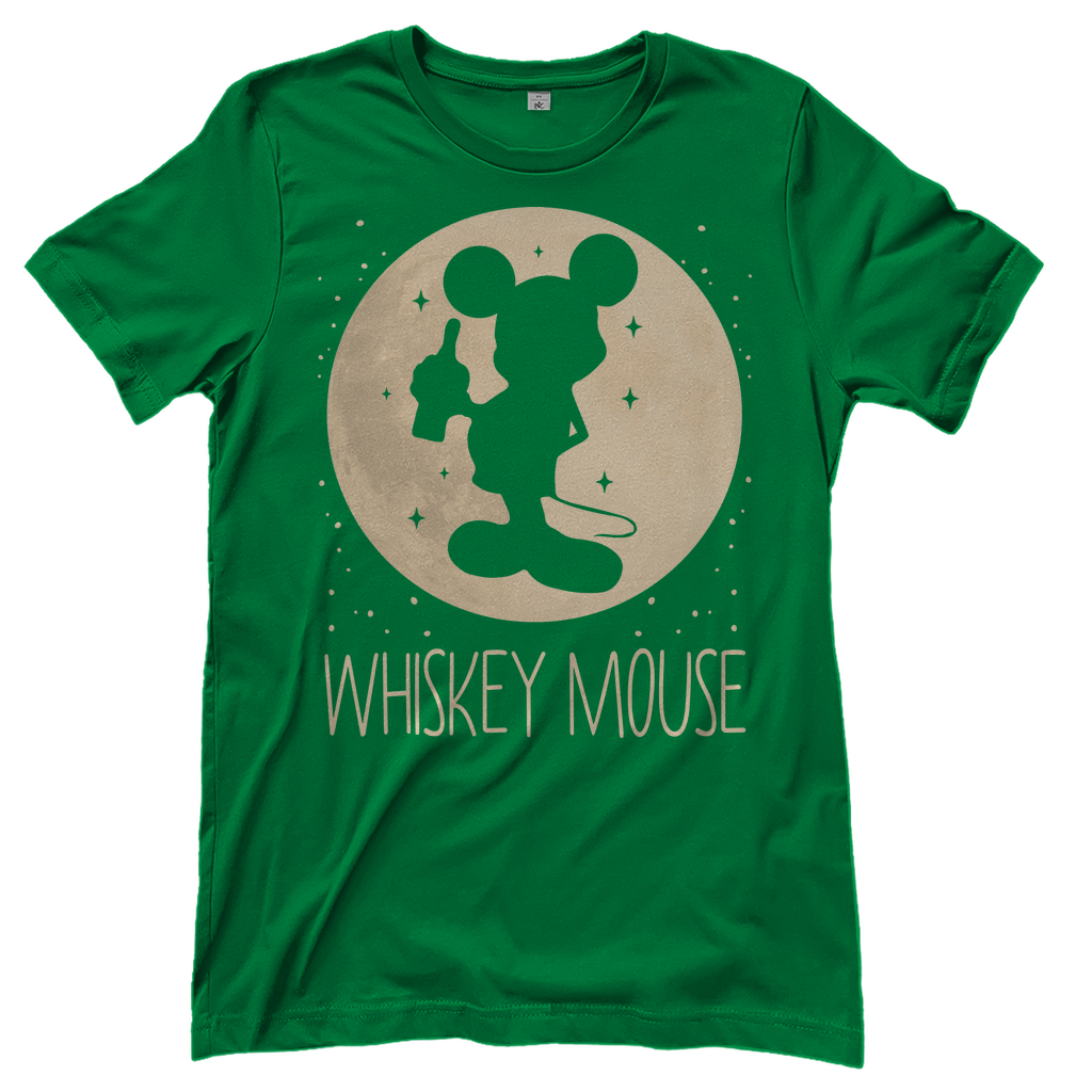 Mond Prinzessin - Whiskey Mouse - Damenshirt Kelly Green