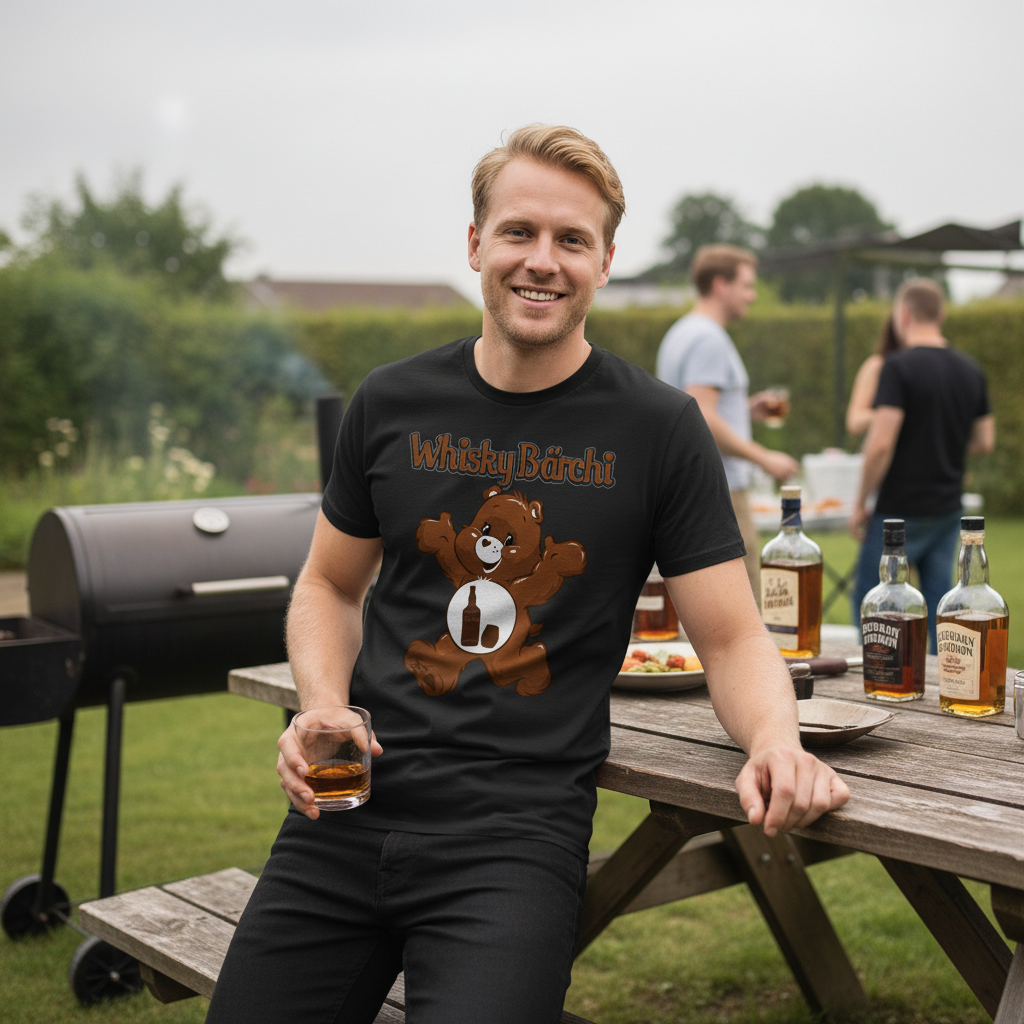 Whisky Bärchi - Glücksbärchi - Herren Shirt