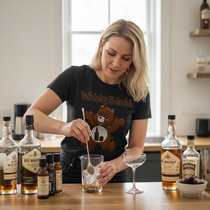 Whisky Bärchi - Glücksbärchi - Damenshirt