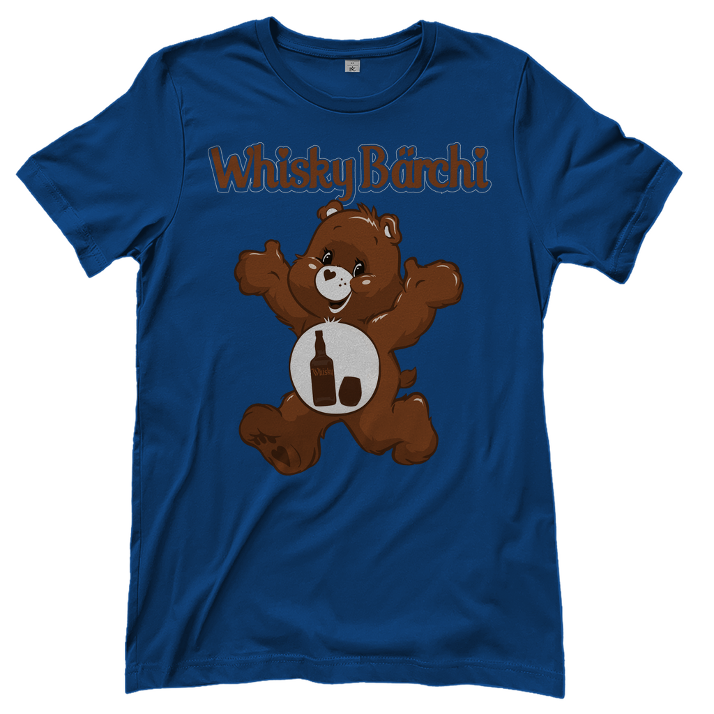 Whisky Bärchi - Glücksbärchi - Damenshirt Royal Blue