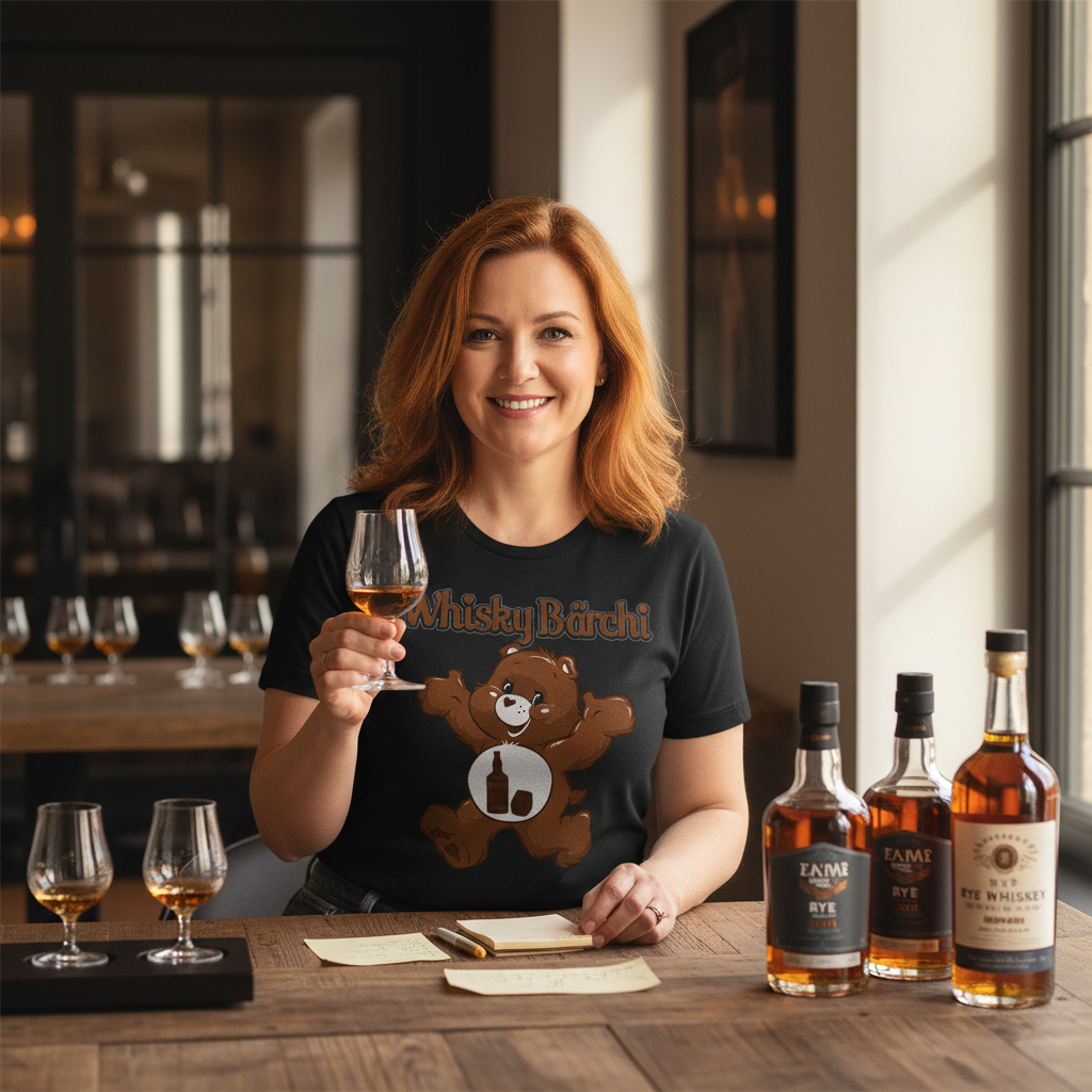 Whisky Bärchi - Glücksbärchi - Damenshirt