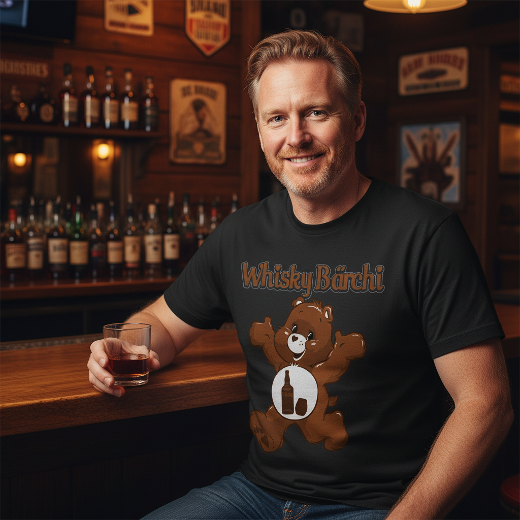 Whisky Bärchi - Glücksbärchi - Herren Shirt
