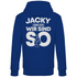 Jacky und ich wir sind so Jack Daniels - Unisex Hoodie Royal