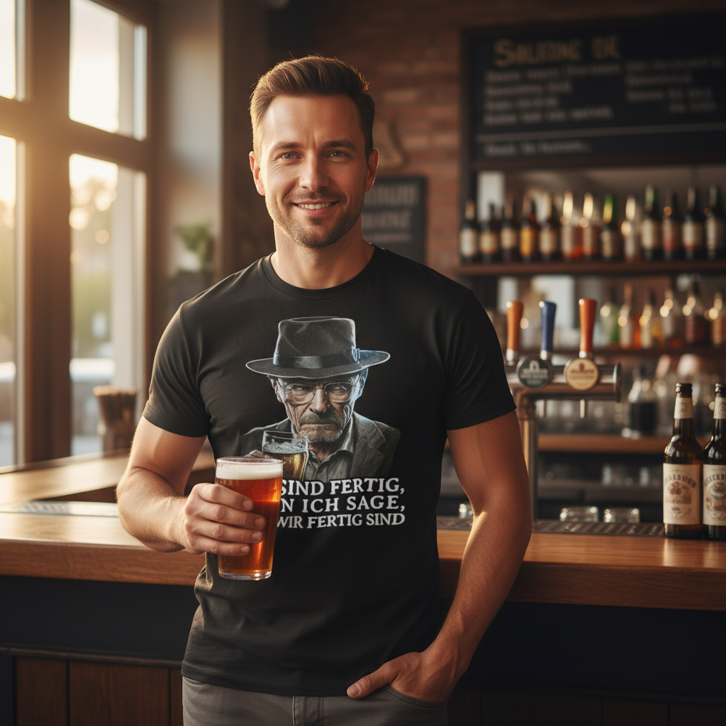 Heisenberg wir sind fertig - Herren Shirt