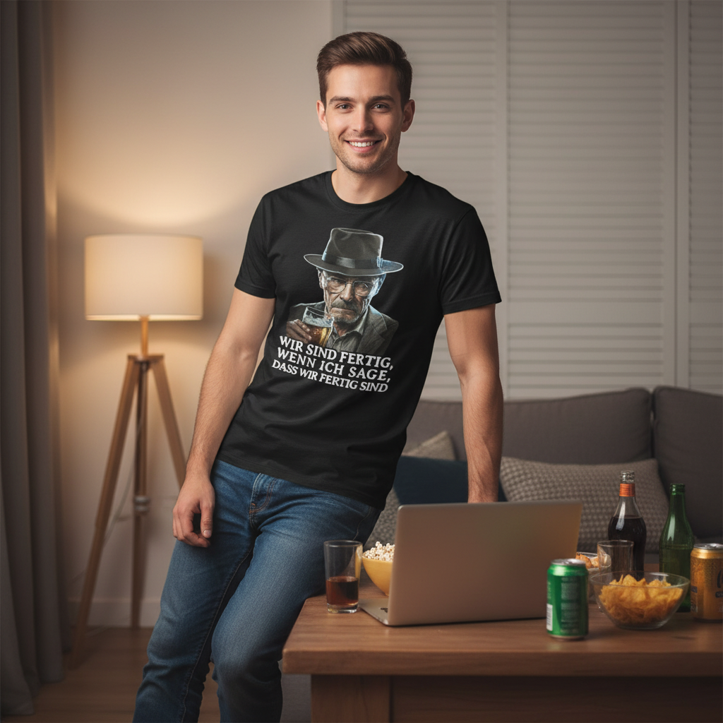 Heisenberg wir sind fertig - Herren Shirt