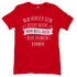 Nur hübsch sein reicht nicht Bier trinken - Damenshirt Red