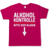 Alkohol Kontrolle bitte hier Blasen - Herren Shirt Sorbet