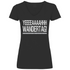YEEEAH Wandertag! - V-Neck Damenshirt Black