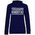 YEEEAH Wandertag! - Damen Hoodie Navy Blue