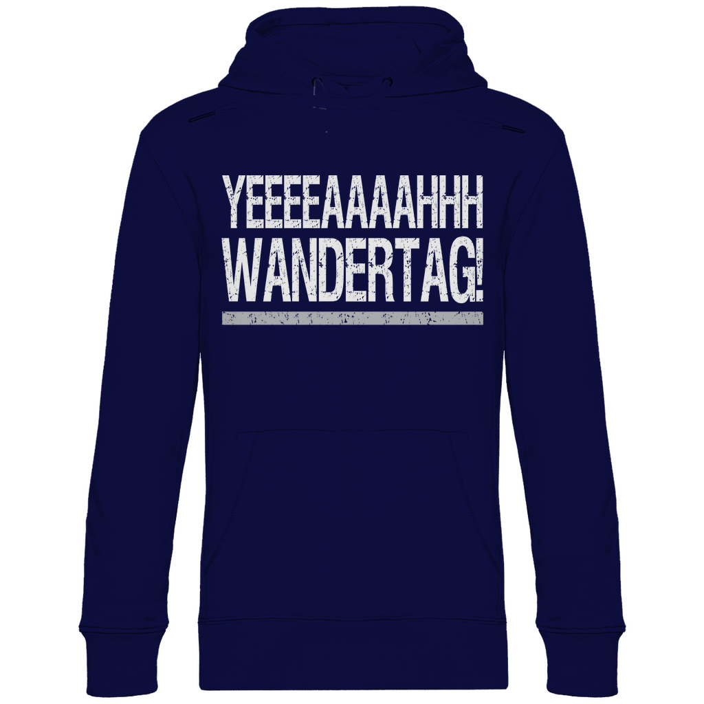 YEEEAH Wandertag! - Unisex Hoodie Navy Blue