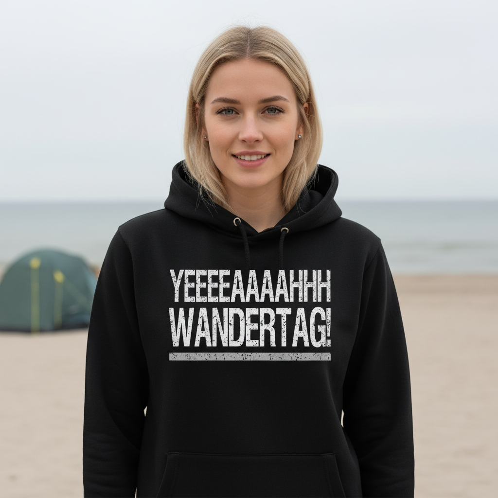 YEEEAH Wandertag! - Damen Hoodie
