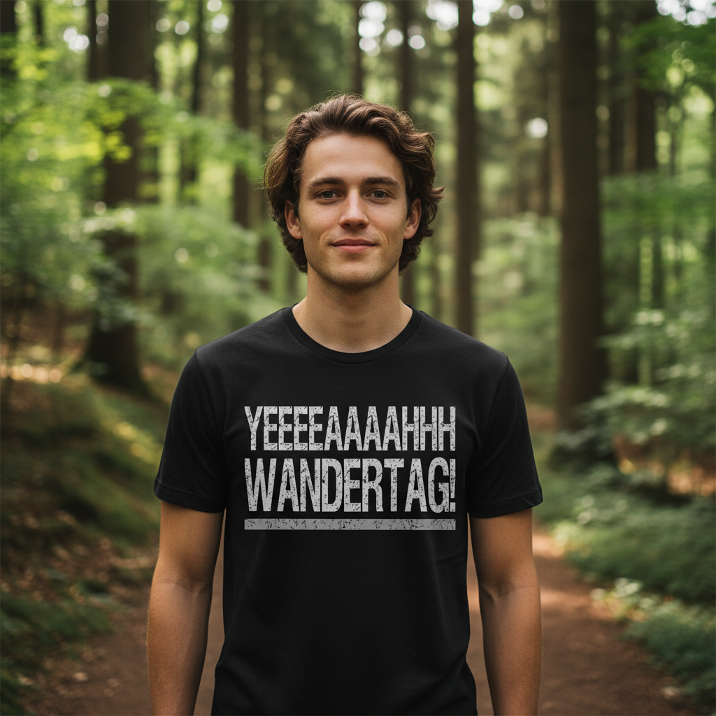 YEEEAH Wandertag! - Herren Shirt