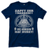 Zapft ihr Narren die Königin hat Durst - Damenshirt Navy